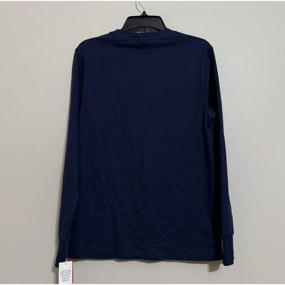 Macys Pajama Set Mens Small Navy JOLLY VIBES Holiday Festive Lounge Comfy Cozy - Picture 6 of 8